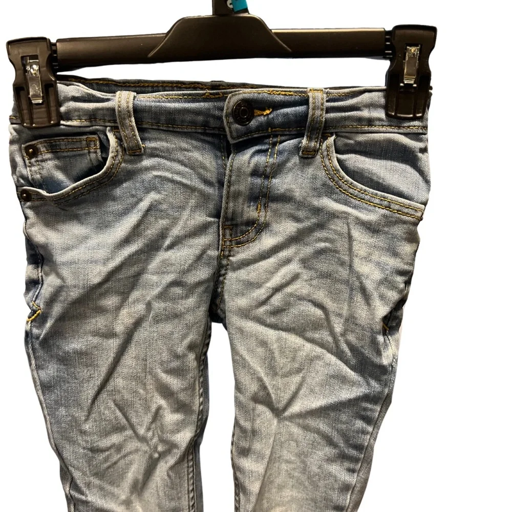 Cat And Jack Boys Skinny Stretch Blue Jeans Size 5